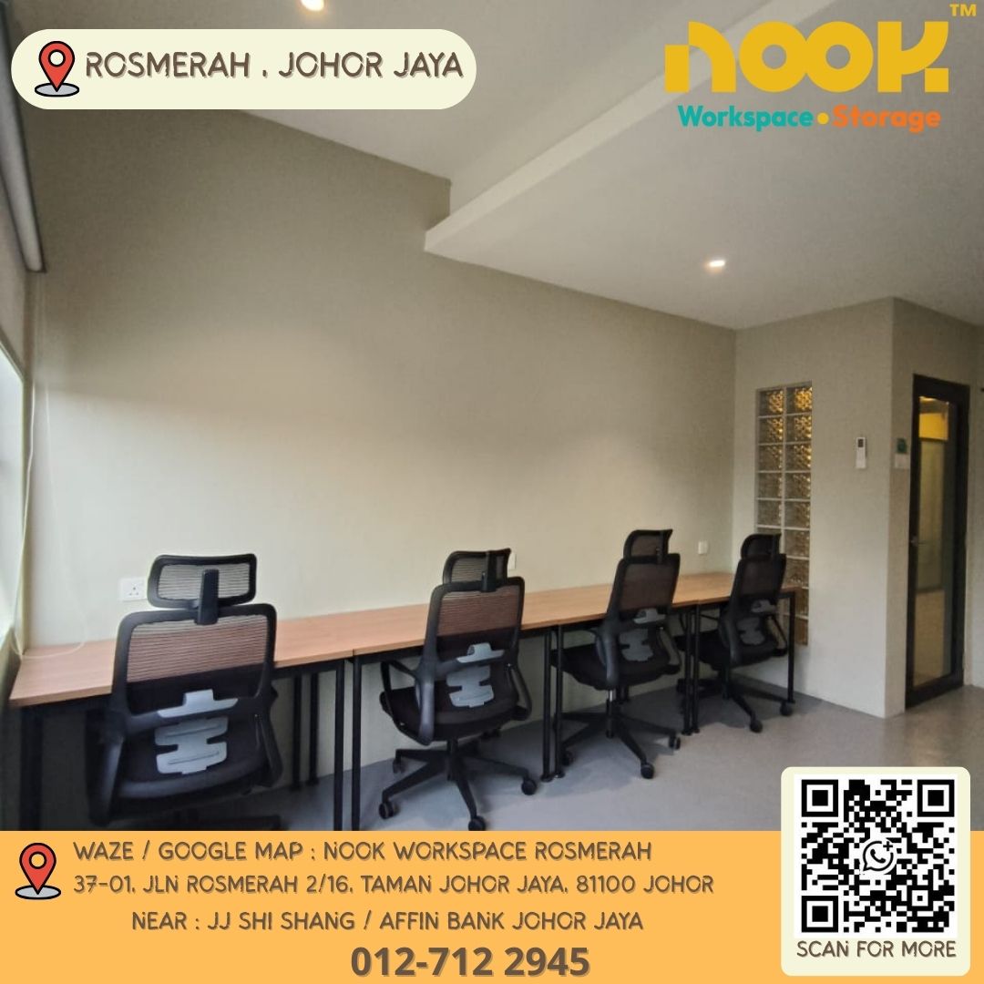 Nook Workspace•Storage stor peribadi Johor Jaya, Johor Bahru - Foto 5