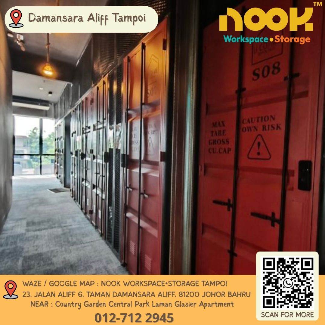 Nook Workspace•Storage stor peribadi Tampoi, Johor Bahru - Foto 2