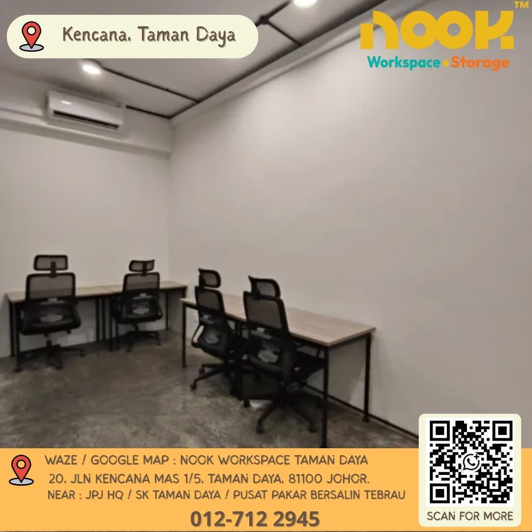 Nook Workspace•Storage stor peribadi Taman Daya, Johor Bahru - Foto 3