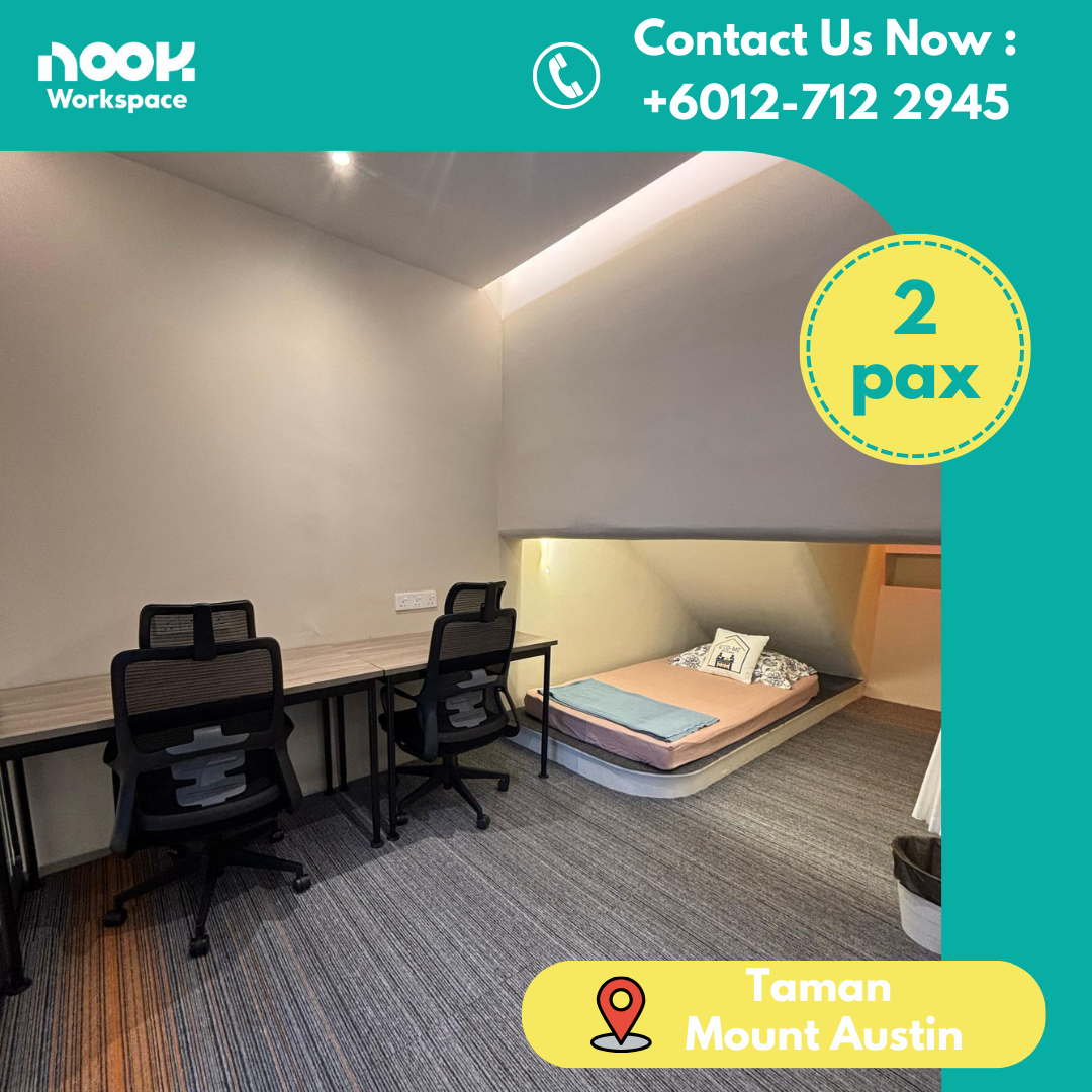 Nook Workspace•Storage stor peribadi Mount Austin, Johor Bahru - Foto 3