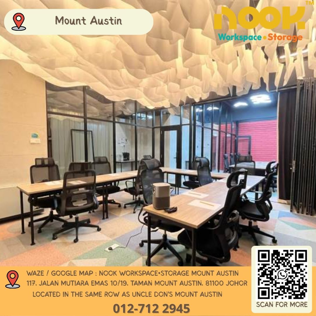 Nook Workspace•Storage stor peribadi Mount Austin, Johor Bahru - Foto 6