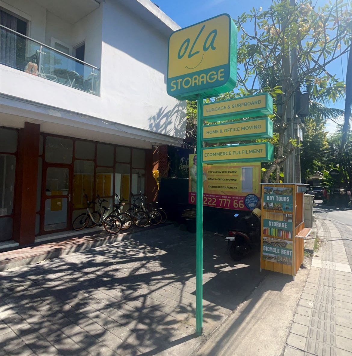OLA Storage sewa gudang Canggu, Bali - Foto 1