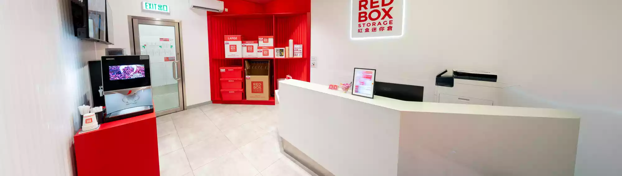 RedBox Mini Storage Sha Tin CityOne - Reception desk