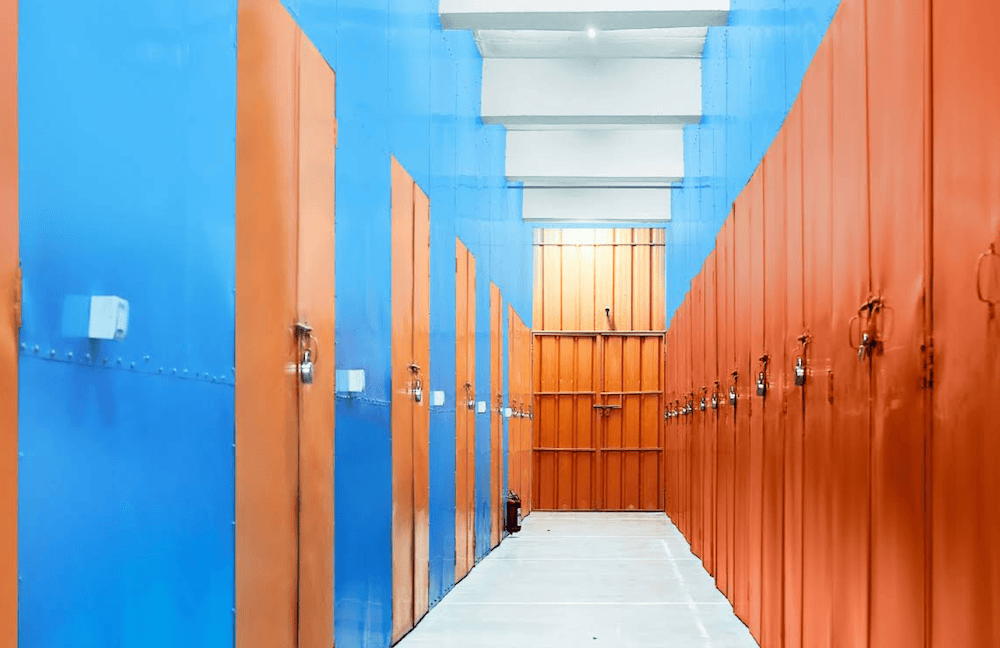 Self Storage India Gurugram unit corridor