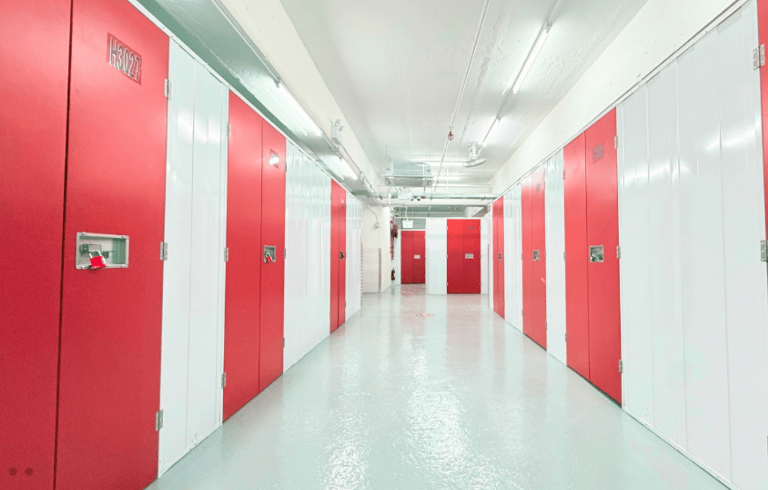 The Store House Sai Wan red unit corridor