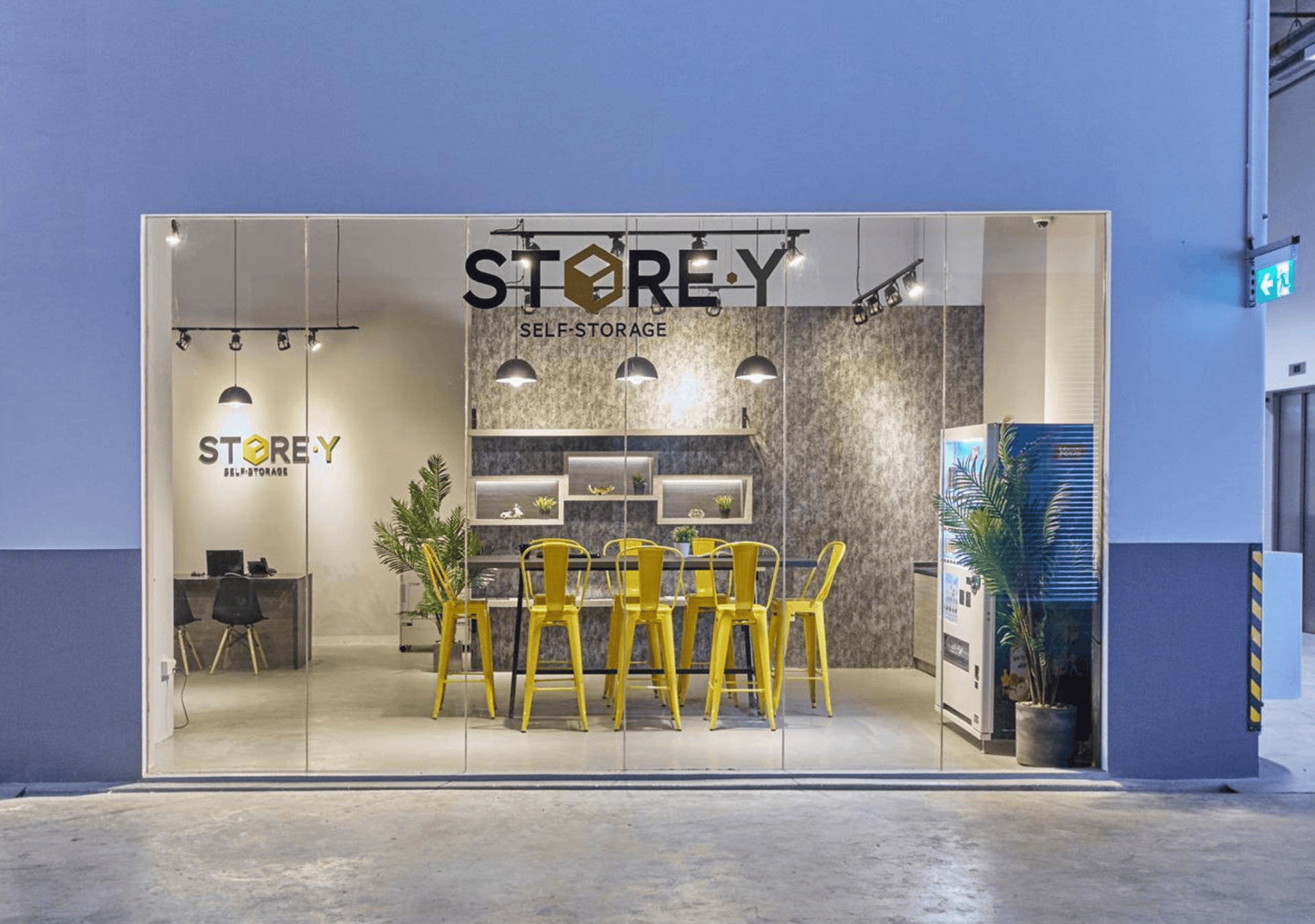 Store-Y Self Storage lobby and reception